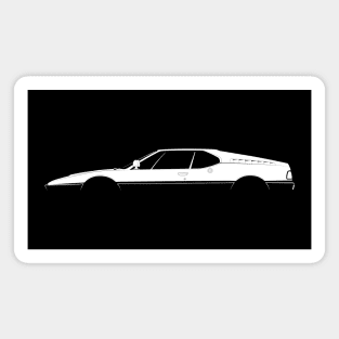 BMW M1 Silhouette Magnet